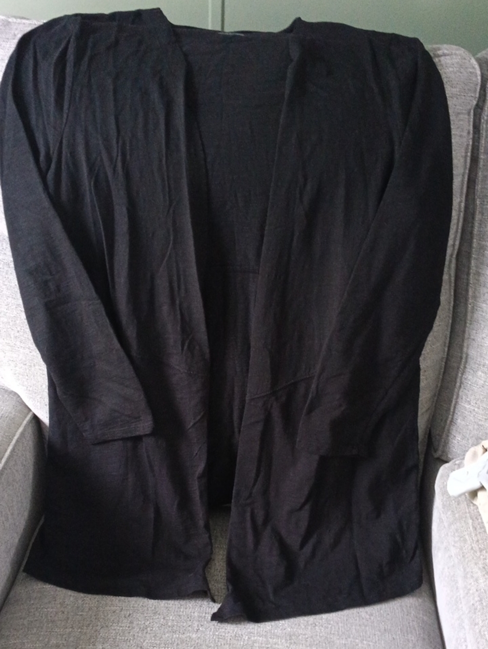 Chico's Black Knit Cardigan